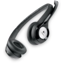 Slušalice LOGITECH H390, USB A, žičane, On-ear, crne