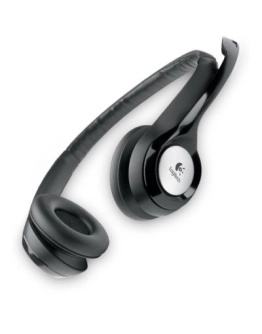 Slušalice LOGITECH H390, USB A, žičane, On-ear, crne