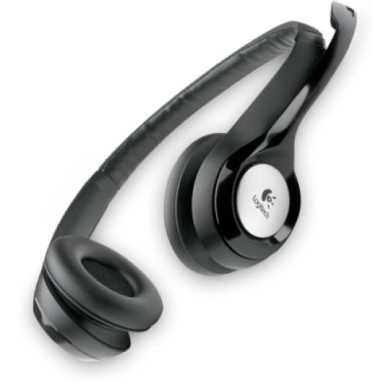 Slušalice LOGITECH H390, USB A, žičane, On-ear, crne Slušalice LOGITECH H390, USB A, žičane, On-ear, crne