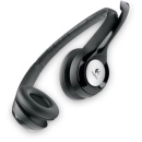 Slušalice LOGITECH H390, USB, žičane, On-ear, crne