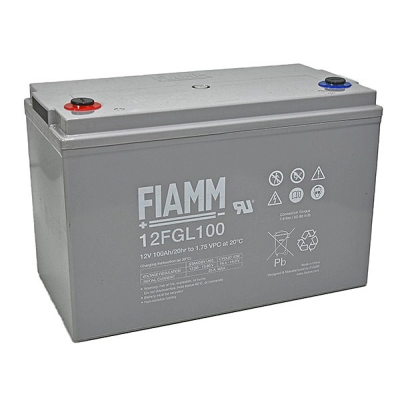 Baterija akumulatorska FIAMM 12FGL100, 12V, 100Ah, 329x172x221 mm   - Akumulatorske baterije