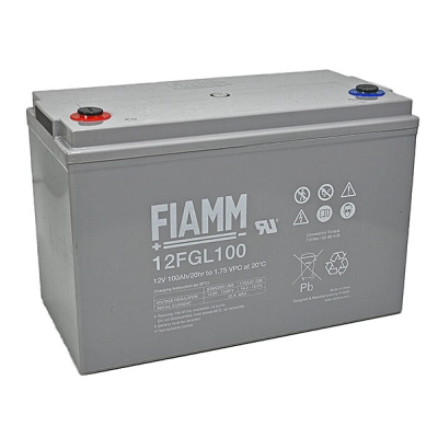 Baterija akumulatorska FIAMM 12FGL100 12V 100Ah M8 329x172x221 mm   - ELEKTRONIKA I ALATI