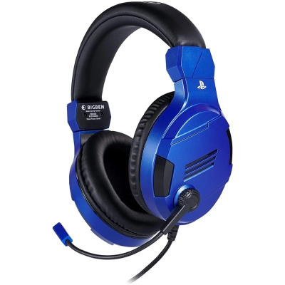 Slušalice BIGBEN PS4 Gaming V3, stereo, žičane, mikrofon, plave - BigBen Slušalice BIGBEN PS4 Gaming V3, stereo, žičane, mikrofon, plave - BigBen