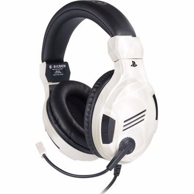 Slušalice BIGBEN PS4 Gaming V3, stereo, žičane, mikrofon, bijele - BigBen Slušalice BIGBEN PS4 Gaming V3, stereo, žičane, mikrofon, bijele - BigBen