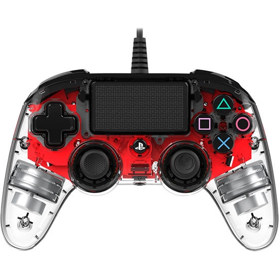 Gamepad NACON PS4 Illuminated Compact, žičani, crveni Gamepad NACON PS4 Illuminated Compact, žičani, crveni