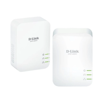 Powerline adapter D-LINK AV2 1000 DHP-601AV/E, HD Gigabit Starter Kit