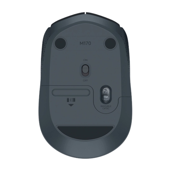 Miš LOGITECH M171, bežični,1000 DPI, USB, crni