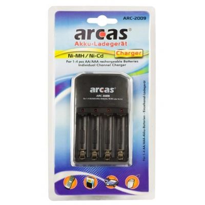 Punjač baterija ARC-2009, bez baterija, Arcas   - Punjači baterija i akumulatora