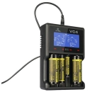 Punjač baterija Ni-MH/Li-ion, za 4 komada baterija,USB, XTAR VC4