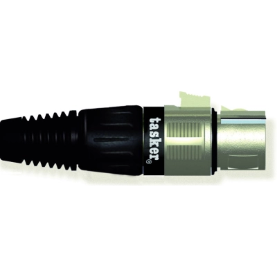 Konektor XLR 3-pin (Ž) za kabel, SPF3XLR-N TASKER, crni - Tasker Konektor XLR 3-pin (Ž) za kabel, SPF3XLR-N TASKER, crni - Tasker