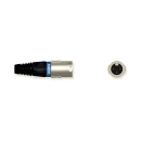 Konektor XLR 3-pin (M) za kabel, SPM3XLR-B TASKER, plavi
