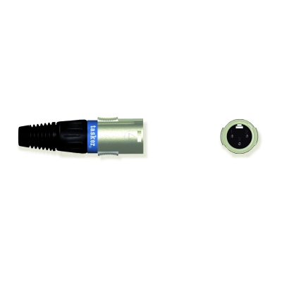 Konektor XLR 3-pin (M) za kabel, SPM3XLR-B TASKER, plavi - Tasker Konektor XLR 3-pin (M) za kabel, SPM3XLR-B TASKER, plavi - Tasker