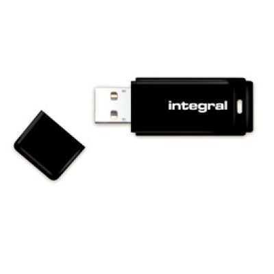 Memorija USB 2.0 FLASH DRIVE, 16 GB, INTEGRAL, crni   - Integral
