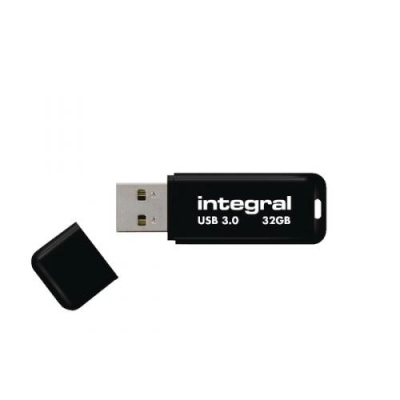 Memorija USB 2.0 FLASH DRIVE, 32 GB, INTEGRAL, crni   - Integral