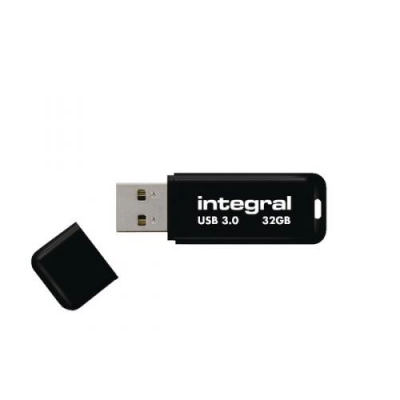 Memorija USB 2.0 FLASH DRIVE, 32 GB, INTEGRAL, crni   - USB memorije