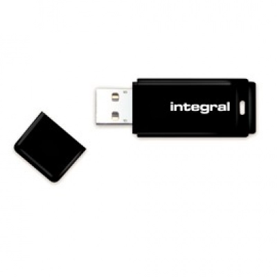 Memorija USB 2.0 FLASH DRIVE, 64 GB, INTEGRAL, crni   - USB memorije