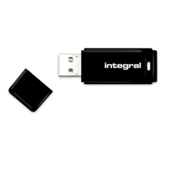 Memorija USB 2.0 FLASH DRIVE, 64 GB, INTEGRAL, crni