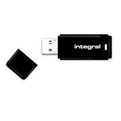 Memorija USB A 2.0 FLASH DRIVE, 64 GB, INTEGRAL, crni   - USB memorije