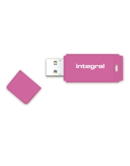 Memorija USB 2.0 FLASH DRIVE, 32 GB, INTEGRAL NEON, pink