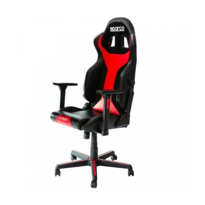 Gaming stolica SPARCO Grip, crno/crvena   - Sparco