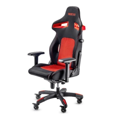 Gaming stolica SPARCO Stint, crno crvena   - Gaming stolice