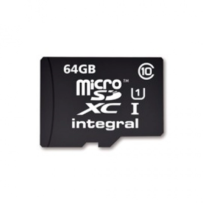 Memorijska kartica INTEGRAL UltimaPro, micro SDHC/XC, 64GB, Class 10 UHS-I   - Memorijske kartice