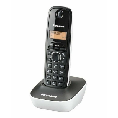 Telefon PANASONIC KX-TG1611FXW, bežični, bijeli   - Fiksni telefoni