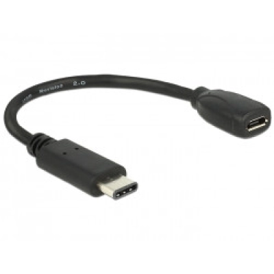 Kabel DELOCK, USB C (M) na USB micro B 2.0 (Ž) 15cm 65578 - Podatkovni kabeli Kabel DELOCK, USB C (M) na USB micro B 2.0 (Ž) 15cm 65578 - Podatkovni kabeli