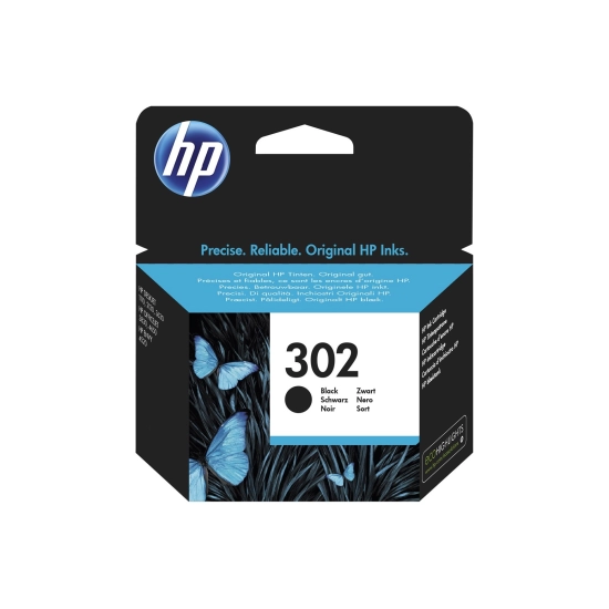 Tinta HP 302, F6U66AE, crna, za DeskJet 1110/2130/3630/ENVY 4510/4520/OfficeJet 3830/4650/5220/5230/5232