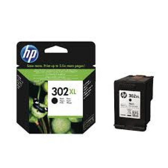 Tinta HP 302XL, F6U68AE, crna, za DeskJet 1110/2130/3630/ENVY 4510/4520/OfficeJet 3830/4650/5220/5230/5232