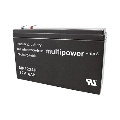 Baterija akumulatorska MULTIPOWER, 12V, 6Ah, za UPS, 151x51x102 mm   - Akumulatorske baterije