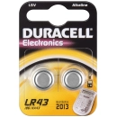 Baterija alkalna Duracell LR43 (AG12 LR1142 V12GA 1176A) 2 kom