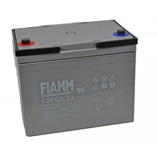 Baterija akumulatorska FIAMM 12FGL33 12V 33Ah M6 196x130x164 mm Baterija akumulatorska FIAMM 12FGL33 12V 33Ah M6 196x130x164 mm