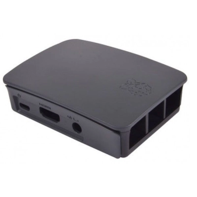 Kutija za Raspberry Pi 3 model B, crna   - Raspberry