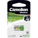 Baterija alkalna 6V 1/2 AA  za foto, bez žive, 4LR44,  Camelion   