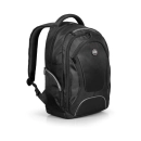 Ruksak za laptop PORT Courchevel II, do 17.3incha, crni, kišna navlaka