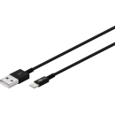 Kabel GOOBAY, za Apple USB-A na Apple Lightning, crni, 1m