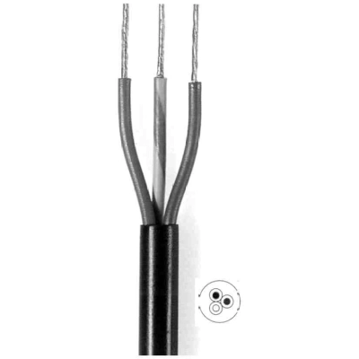 Kabel mrežni 3x1.5 mm2, PPL, 1 metar, bijeli  
