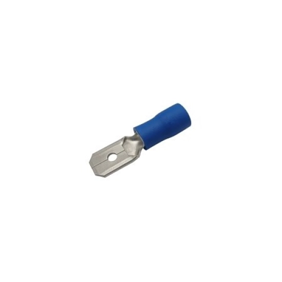 FASTON  M  6,35 PLAVI