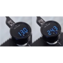 Instrument voltmetar+termometar za auto, mjeri 8-30V