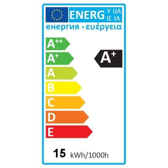 Žarulja LED E27 15W, 2700K, toplo svjetlo, VT-2015, SKU-4453