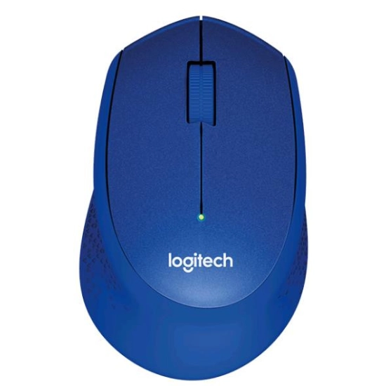 Miš LOGITECH M330 SILENT PLUS, bežični, plavi