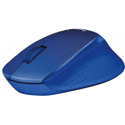 Miš LOGITECH M330 SILENT PLUS, bežični, plavi  