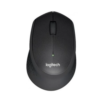 Miš LOGITECH M330 SILENT PLUS, bežični, crni  