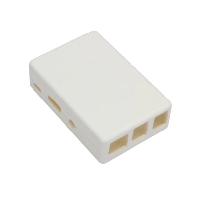 Kutija za Raspberry Pi 3 model B, PICASE1W, bijela   - Raspberry
