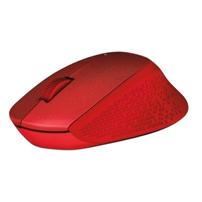 Miš LOGITECH M330 SILENT PLUS, bežični, crveni   - Logitech periferija odabrani modeli Promo