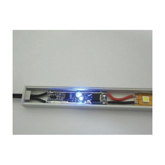 Regulator senzorski za jednobojnu LED traku, ugradni kontinuirani Regulator senzorski za jednobojnu LED traku, ugradni kontinuirani