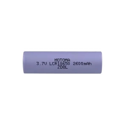 Baterija litijeva 3,7V 18650 Li-Ion 2600mAh, Motoma   - Motoma