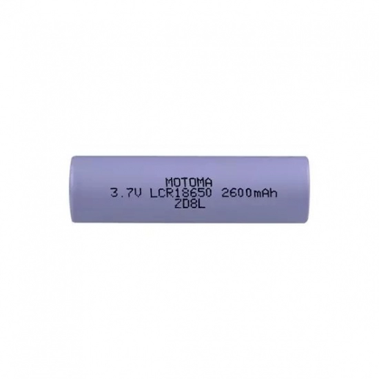 Baterija litijeva 3,7V 18650 Li-Ion 2600mAh, Motoma