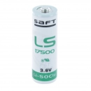 Baterija litijeva 3,6V 17500 Li-Ion 3600mAh, Saft LS17500